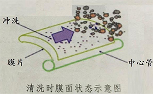 RO膜反沖洗不干凈是什么原因?